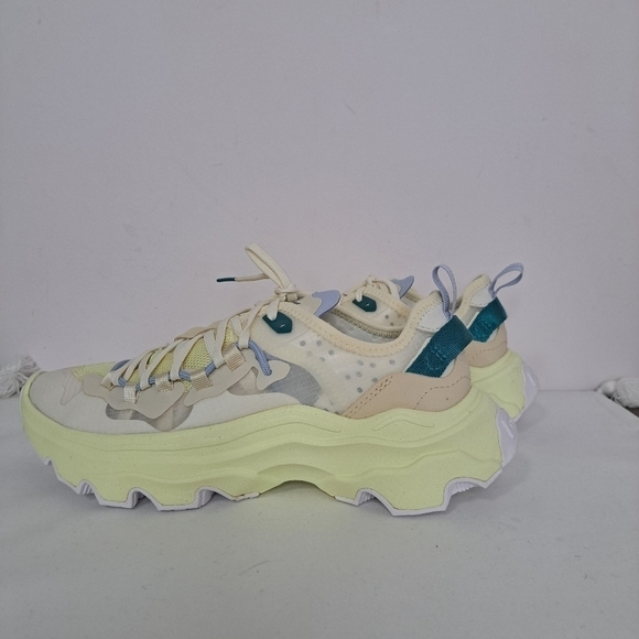 Sorel kinetic breakthru Tech Lace sneaker endive bleached ceramic 7.5 NWT - Picture 6 of 10